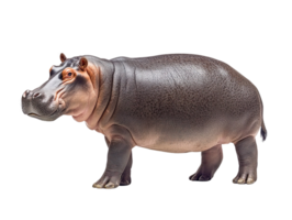 Pygmy Hippopotamus Side View isolated on transparent background png