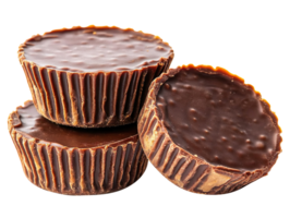 Reeses peanut butter cups isolated on transparent background png