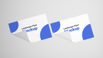 Two business cards with the words language and language up psd