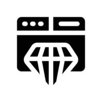 premium glyph icon. Strong and solid icon for websites and mobile apps. vector