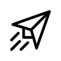 message line icon. Clean and minimalist icon for websites, mobile apps, presentations, and logos. Fully scalable and customizable for any project. vector