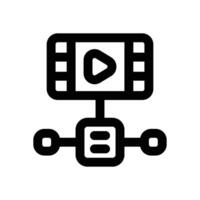 line icon. Clean and minimalist icon for websites and mobile apps. vector