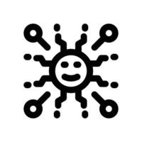 networking line icon. Clean and minimalist icon for websites and mobile apps. vector