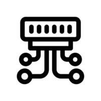 switch line icon. Clean and minimalist icon for websites, mobile apps, presentations, and logos. Fully scalable and customizable for any project. vector