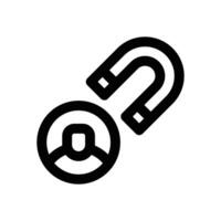attraction line icon. Clean and minimalist icon for websites, mobile apps, presentations, and logos. Fully scalable and customizable for any project. vector