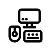 peripherals line icon. Clean and minimalist icon for websites, mobile apps, presentations, and logos. Fully scalable and customizable for any project. vector