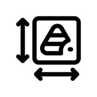 branding line icon. Clean and minimalist icon for websites and mobile apps. vector