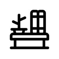 shelf line icon. Clean and minimalist icon for websites and mobile apps. vector