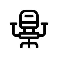 chair line icon. Clean and minimalist icon for websites and mobile apps. vector