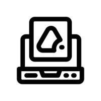 web design line icon. Clean and minimalist icon for websites, mobile apps, presentations, and logos. Fully scalable and customizable for any project. vector