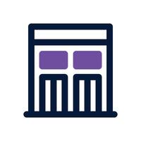elevator dual tone icon. Sleek and modern icon for websites and mobile apps. vector