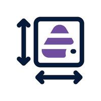 branding dual tone icon. Sleek and modern icon for websites and mobile apps. vector