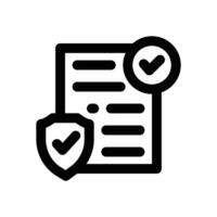 compliance line icon. Clean and minimalist icon for websites, mobile apps, presentations, and logos. Fully scalable and customizable for any project. vector