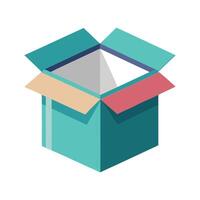 Modern Shipping Box Icon with Unique and Creative Design vector
