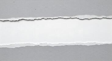 Torn Grey And White Paper Layers Creating Abstract Texture And Separation 1 photo