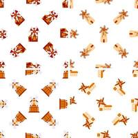 Seamless pattern with traditional windmills generating renewable energy vector