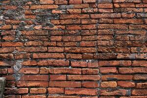 Brick blocks of ancient wall, brick background photo