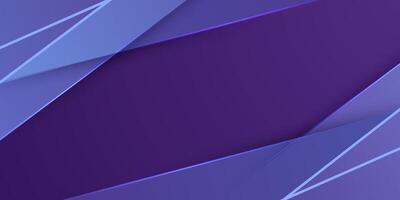 Abstract dark purple overlap papercut 3D background. Simple overlap shapes pattern with light. Modern frame background. vector