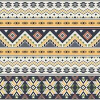 Tribal striped seamless pattern. Aztec geometric background. Can be used in textile design, web design for making of clothes, accessories, decorative paper, wrapping, envelope or backpacks vector