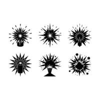 Firecracker Explosion Design - High-Quality Graphics for Celebrations vector