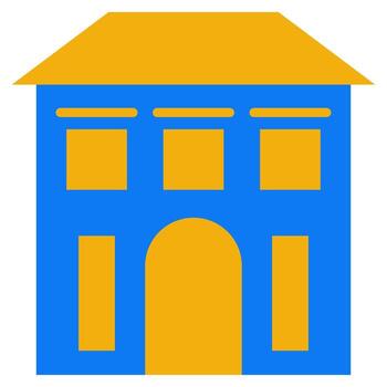 propiedad sólido icono vector