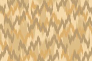 Ikat Pattern in Earthy Tones. Ikat Pattern Design for Fabric, clothing, textile, wrapping vector