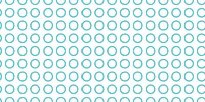 Pattern of light blue circles on a white background for modern design applications vector