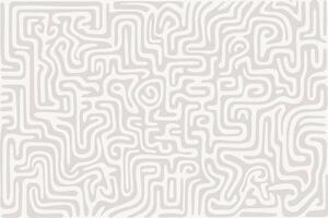 Complex abstract pattern of twisting lines on a light background representing movement and flow vector