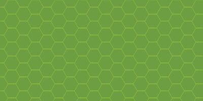 Hexagonal Grid Pattern on Green vector