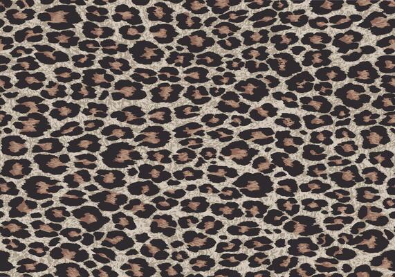 Seamless animal print pattern. Leopard skin texture. Animal print.