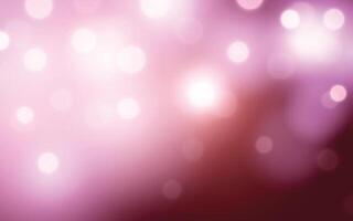 Romantic Pink Bokeh Light Background. Soft and Dreamy Blurred Light Effect. Background decoration vector