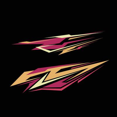 decal livery design template background racing cars, trucks and buses