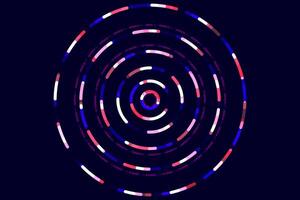 Technology Circle Abstract background. Colorful abstract background with swirling circles and spirals vector