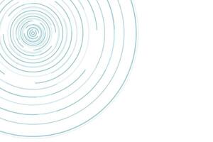 Spiral pattern with digital abstract swirl design textured background. Blue white minimal round lines abstract futuristic technology background. vector
