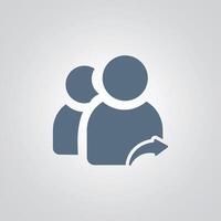 Reference Icon with grey silver abstract background vector
