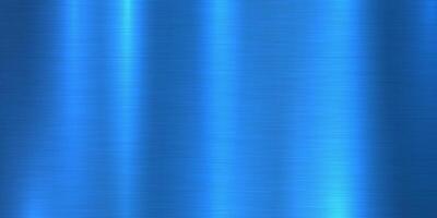 Blue metallic gradient with scratches. Foil surface texture effect. illustration vector