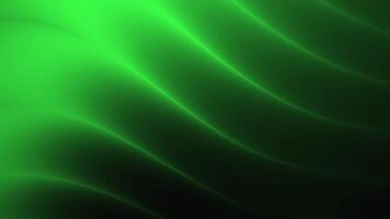 Green glowing lines on a black background suitable for technology, science, energy concepts. Futuristic, dynamic, and striking visual for design projects. video