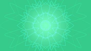 Green and blue abstract geometric pattern suitable for backgrounds, textiles, packaging, and modern graphic design projects. Great for digital and print use. video