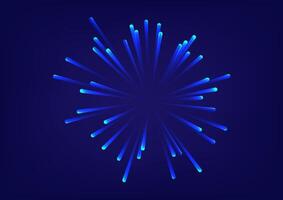Abstract background with digital communication fiber vector
