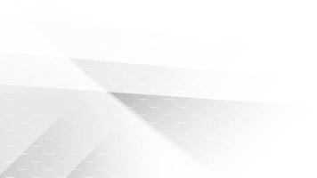 Abstract white and gray color, modern design stripes background with geometric shape and hexagonal pattern, vector