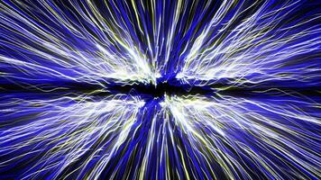 Technology Fibers Animation, Loop video