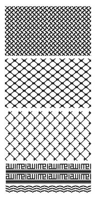 Illustration design template turban motif