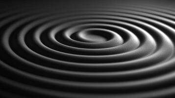 Abstract image of smooth ripples creating a serene atmosphere. photo