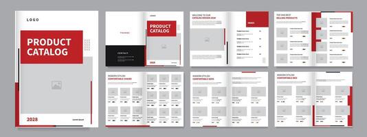 Catalog and catalogue design, a4 print Ready Product catalog design for your Company business. Multipurpose product catalog vector