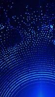 Futuristic Data Stream Visualization Concept Background video