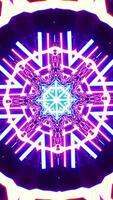 Cyberpunk loop background flow vibrant video