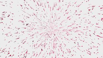 Motion Polygon anime style line abstract loop animation motion background video