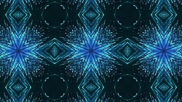 Fiery Geometric Light Pattern VJ Loop Background video