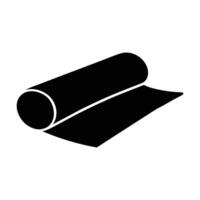 Rolled Paper Icon Document or Scroll Symbol vector