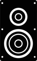 Stylized Audio Speaker Perfecting Sound Amplification in Modern Devices vector